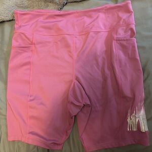 Disney Pink Bike Shorts for Women